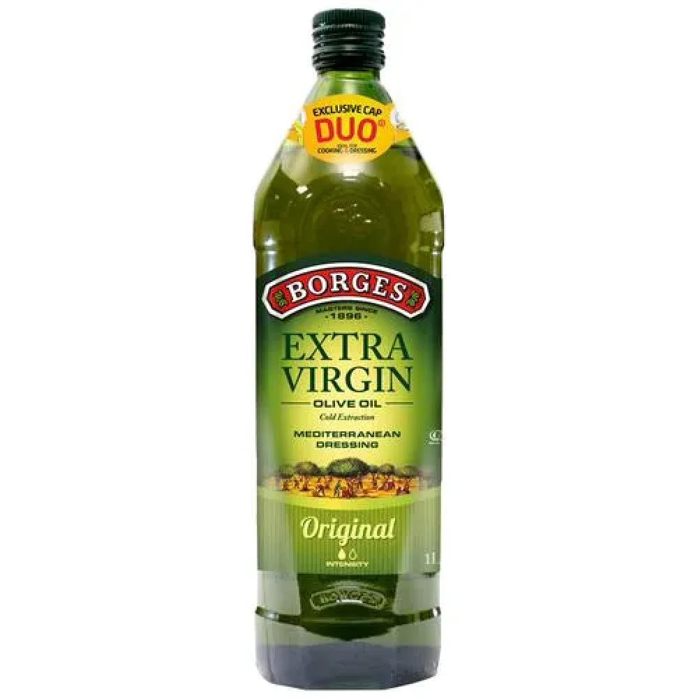 BORGES Original Extra Virgin Olive Oil, 1 L Glass Bottle-1.webp